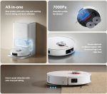 جارو رباتیک شیائومی مدل X20 Pro | Xiaomi Robot Vacuum Mop X20 Pro با مکش 7000 پاسکال و شست‌وشوی خودکار - Image 7