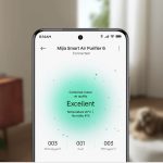 دستگاه تصفیه‌ هوای شیائومی Mijia smart air prufier 6 گلوبال با لامپ UV-C - Image 5